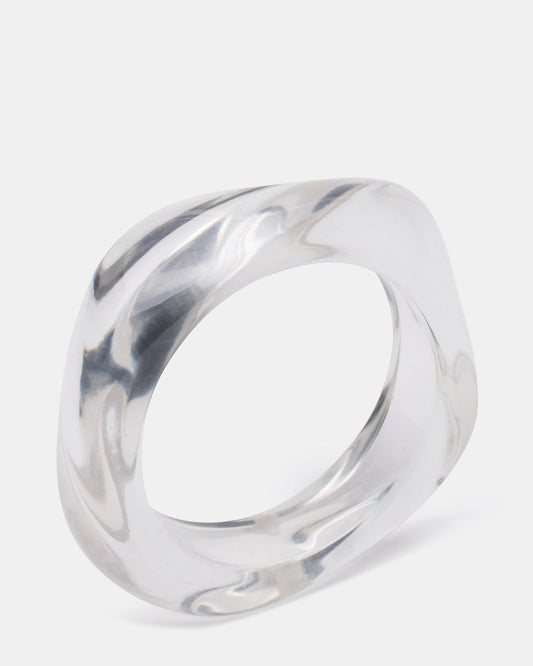 CURVED RETRO BRACELET CLEAR