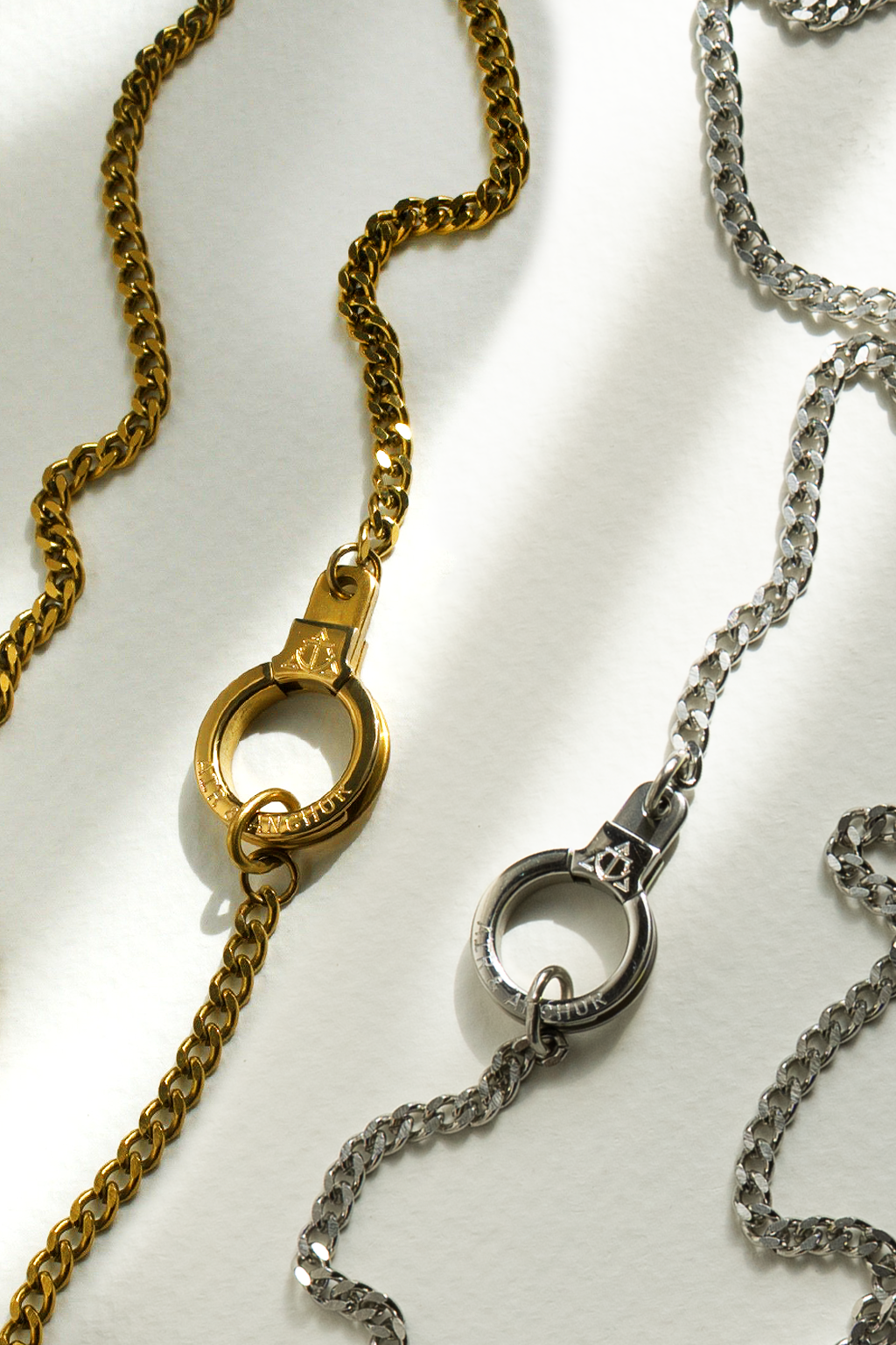 Hit the Curb Chain Cuff Keeper Necklace
