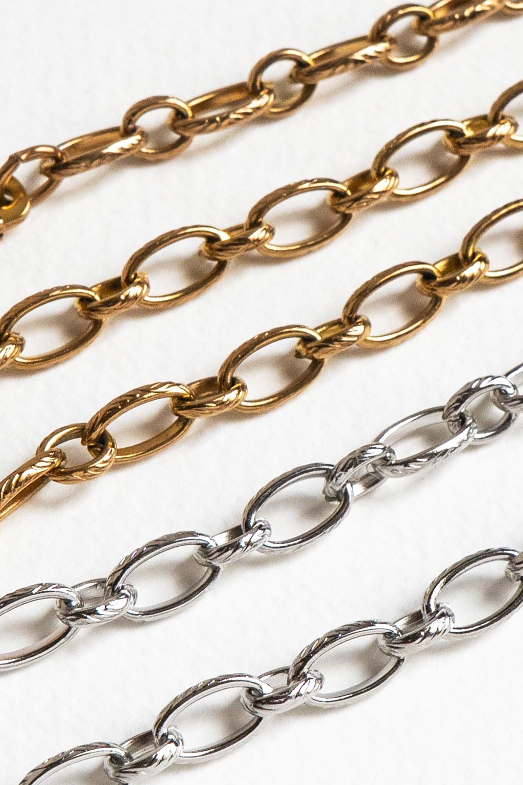 No. 404 mercer chain cuff keeper necklace