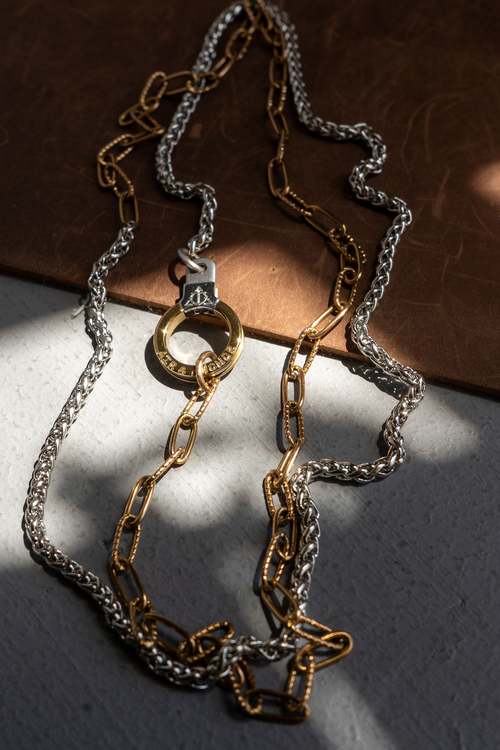 all around me wrap cuff keeper necklace