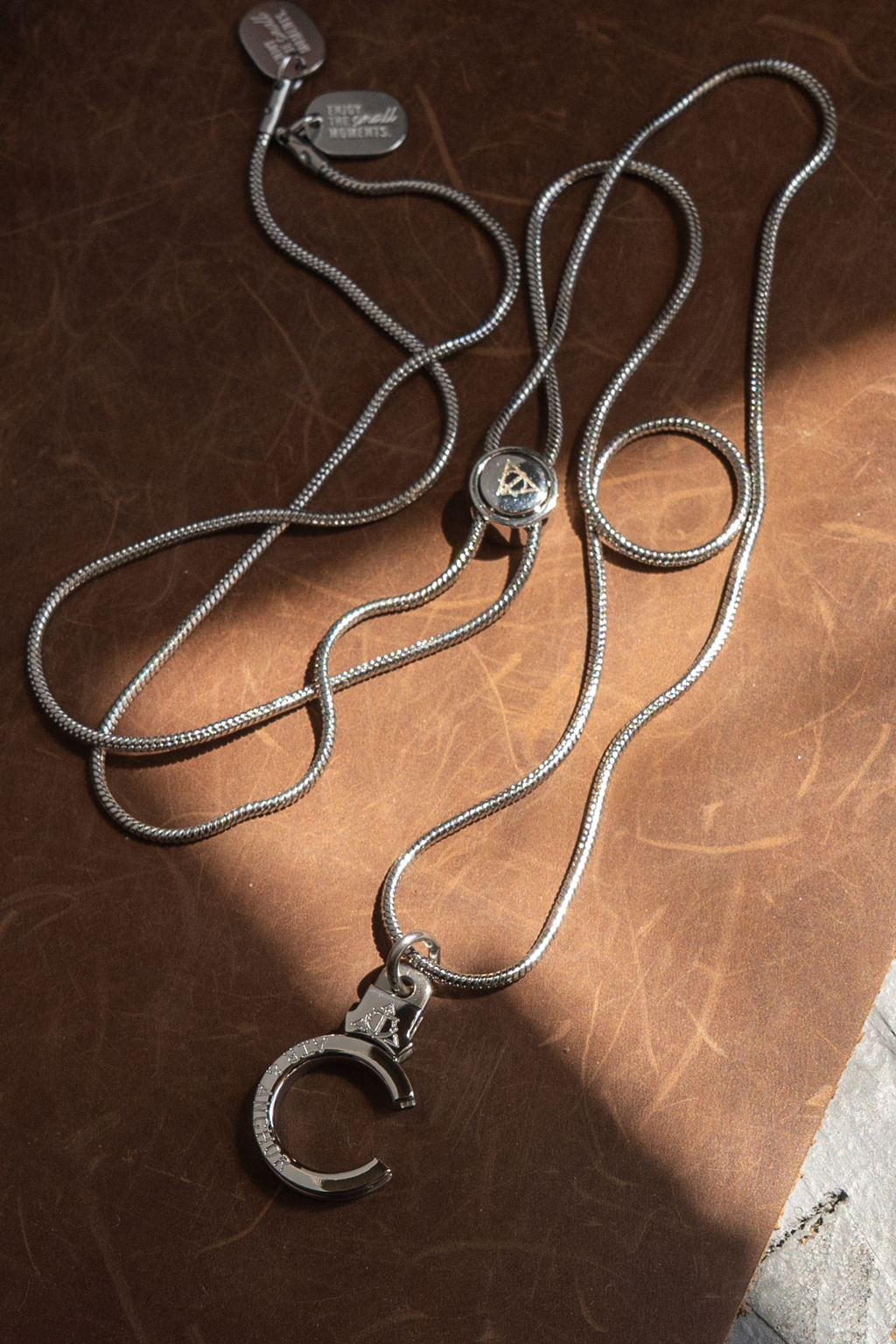 the right fit adjustable cuff keeper necklace