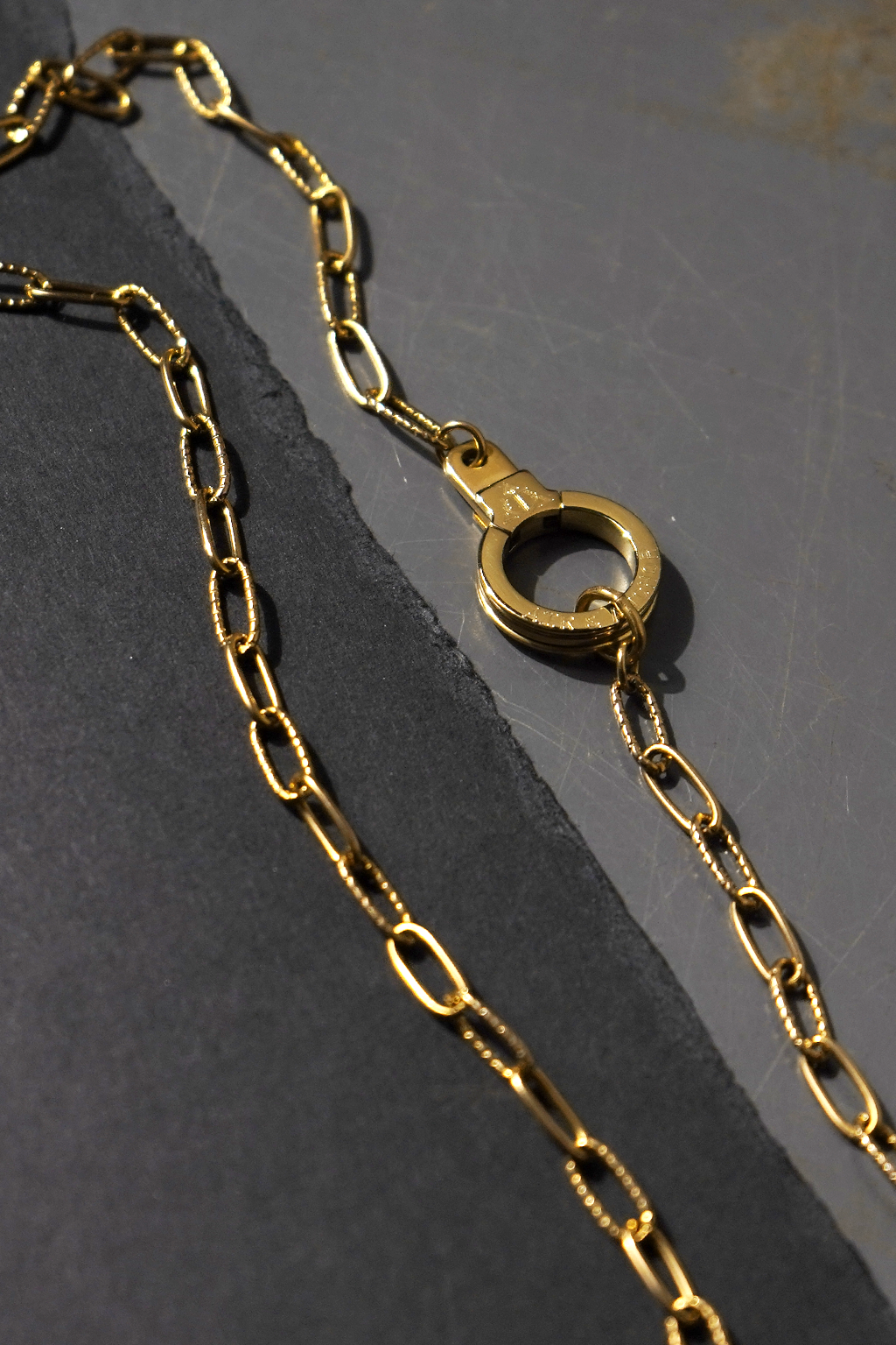 keep it together chain cuff keeper necklace
