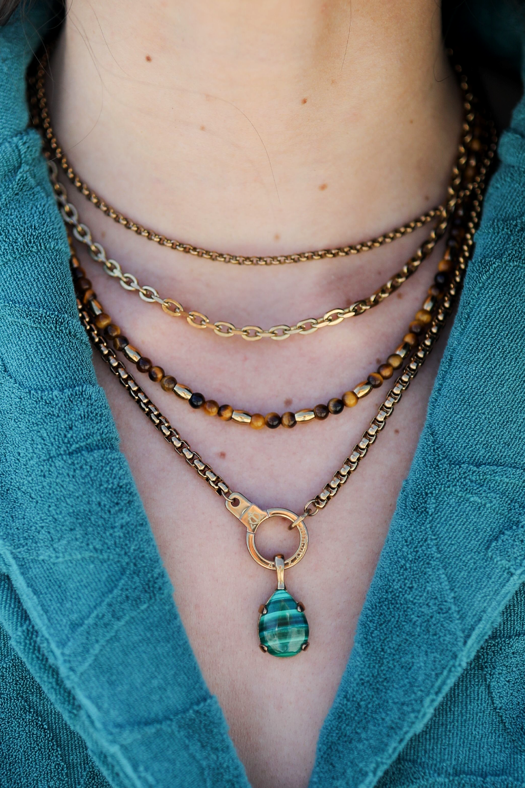 The Endgame Chain Cuff Keeper Necklace