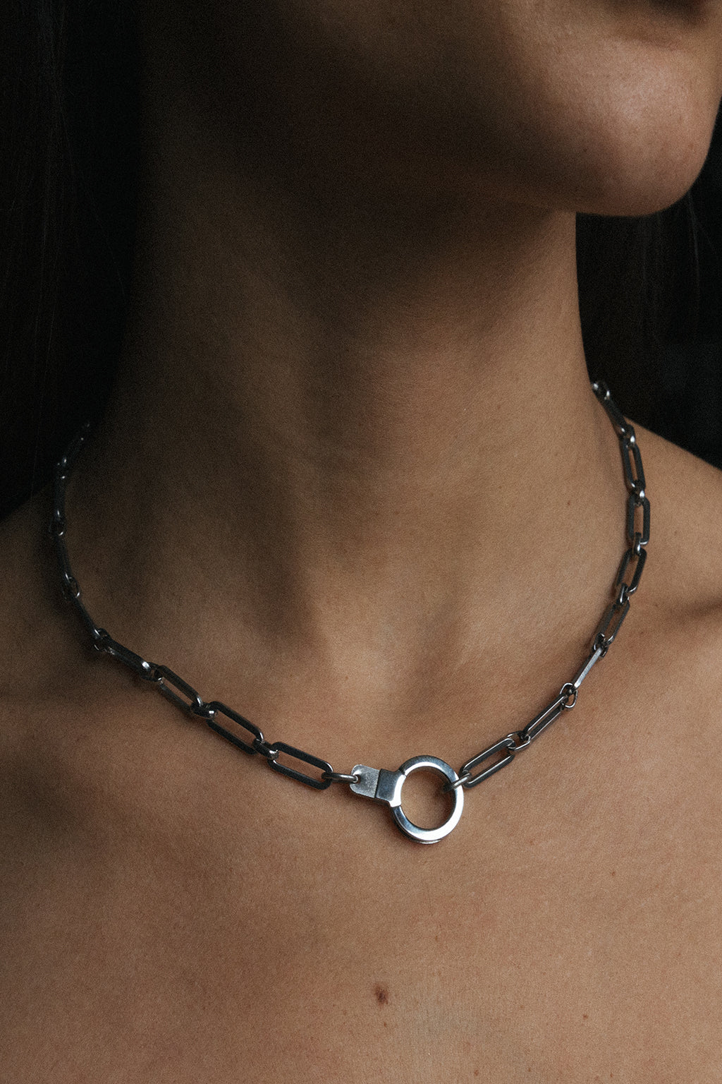 holding it all together chain cuff keeper necklace