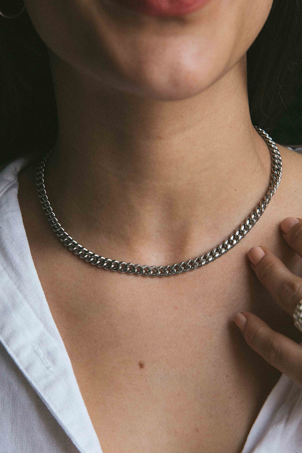 lineage chain adjustable necklace