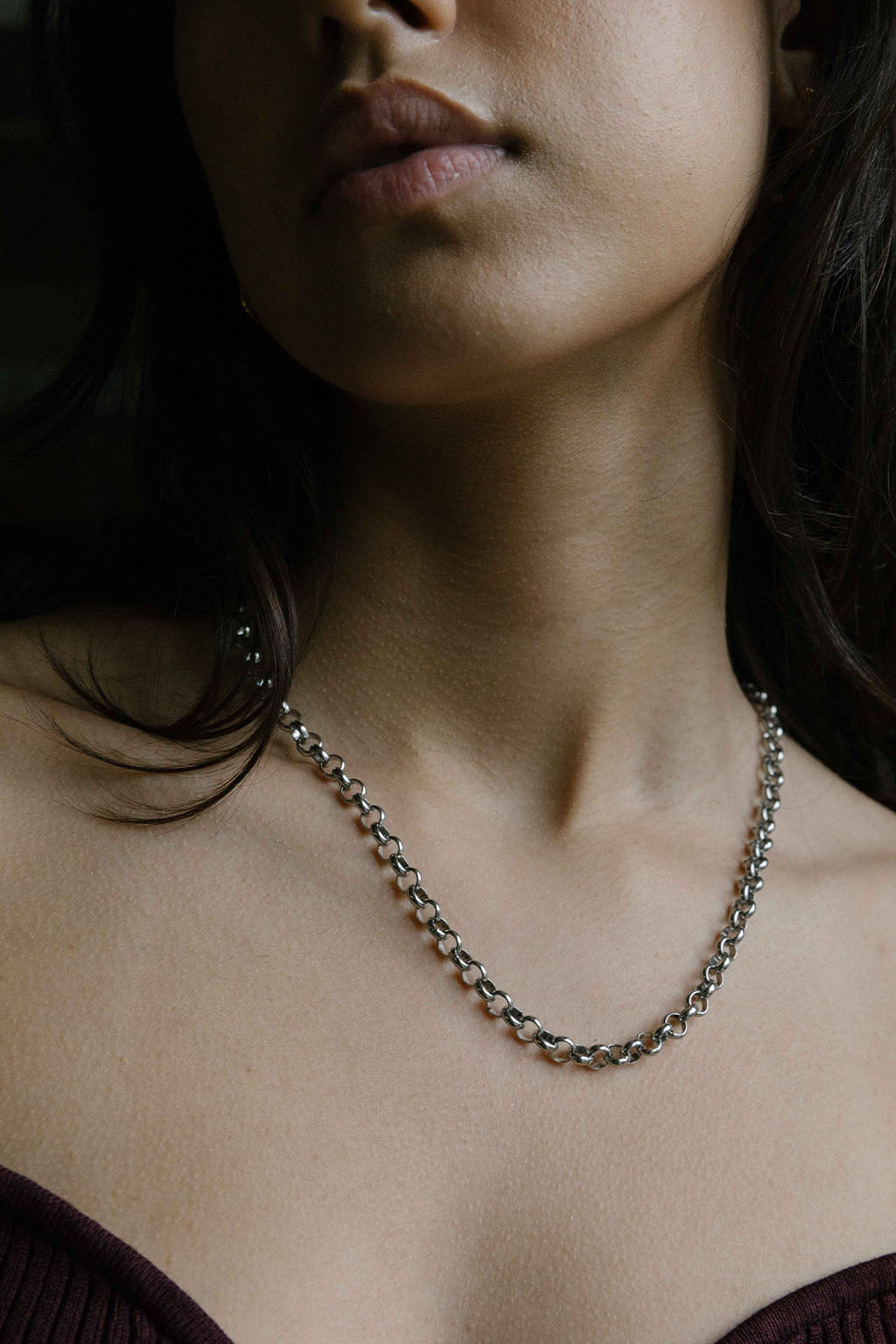 More Is More Chain Cuff Keeper Necklace