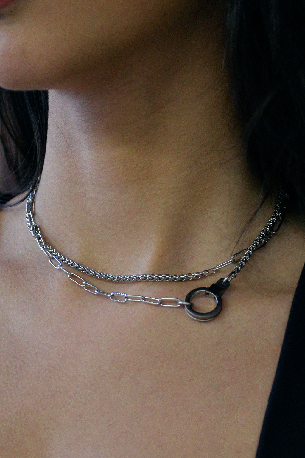 all around me wrap cuff keeper necklace