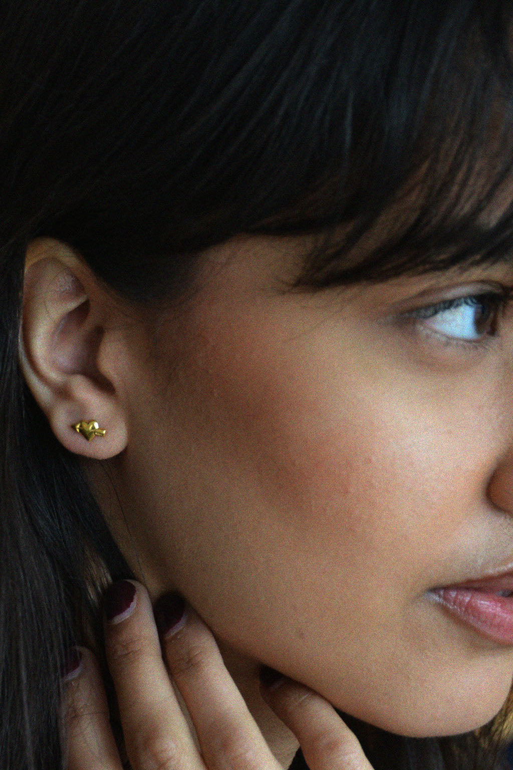 Shot Through the Heart Studs