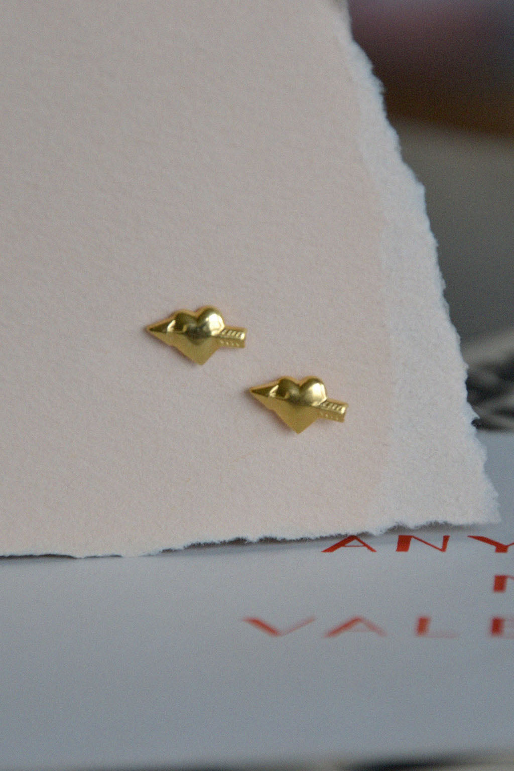 Shot Through the Heart Studs