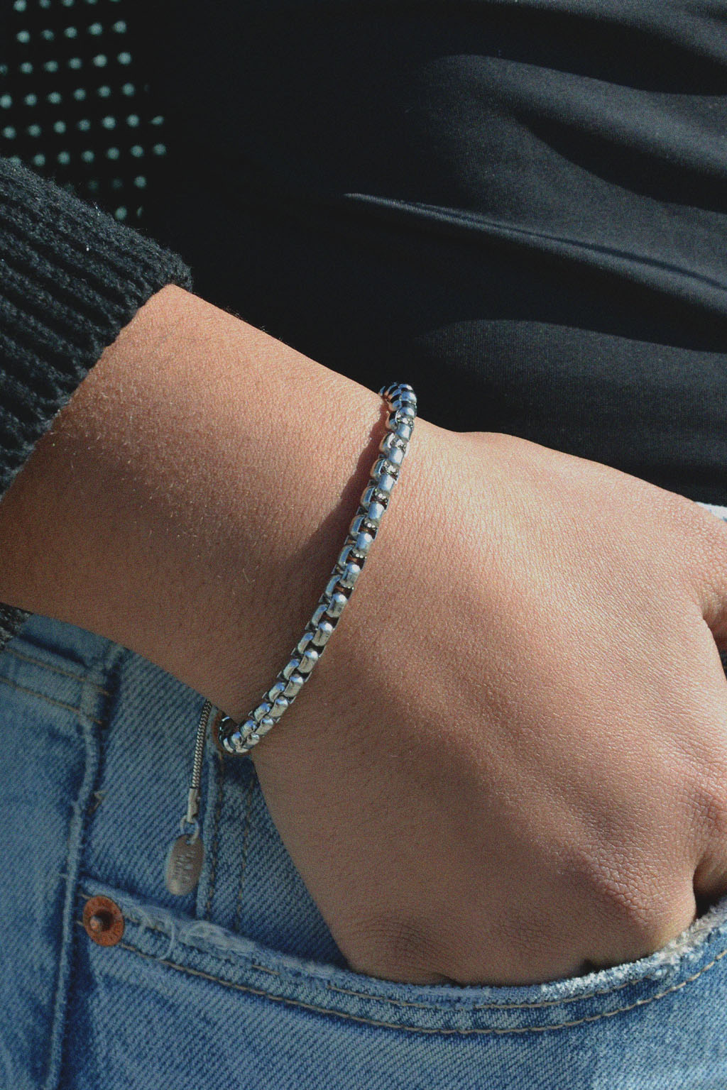 journey chain adjustable bracelet