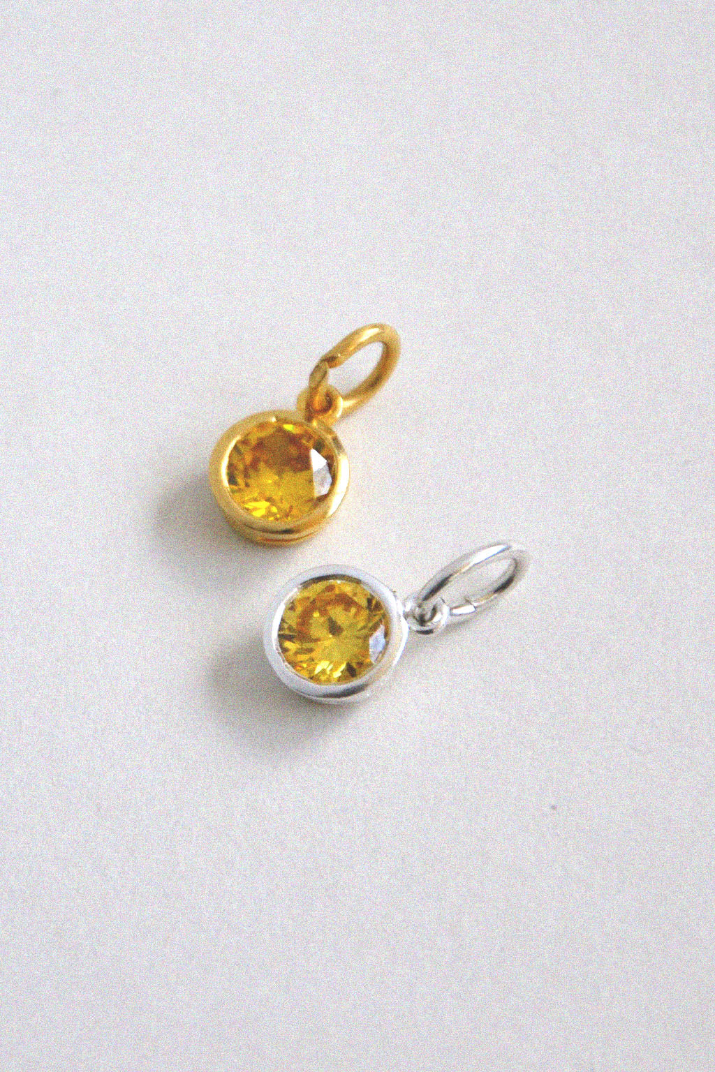 little reminder sterling silver birth month crystals