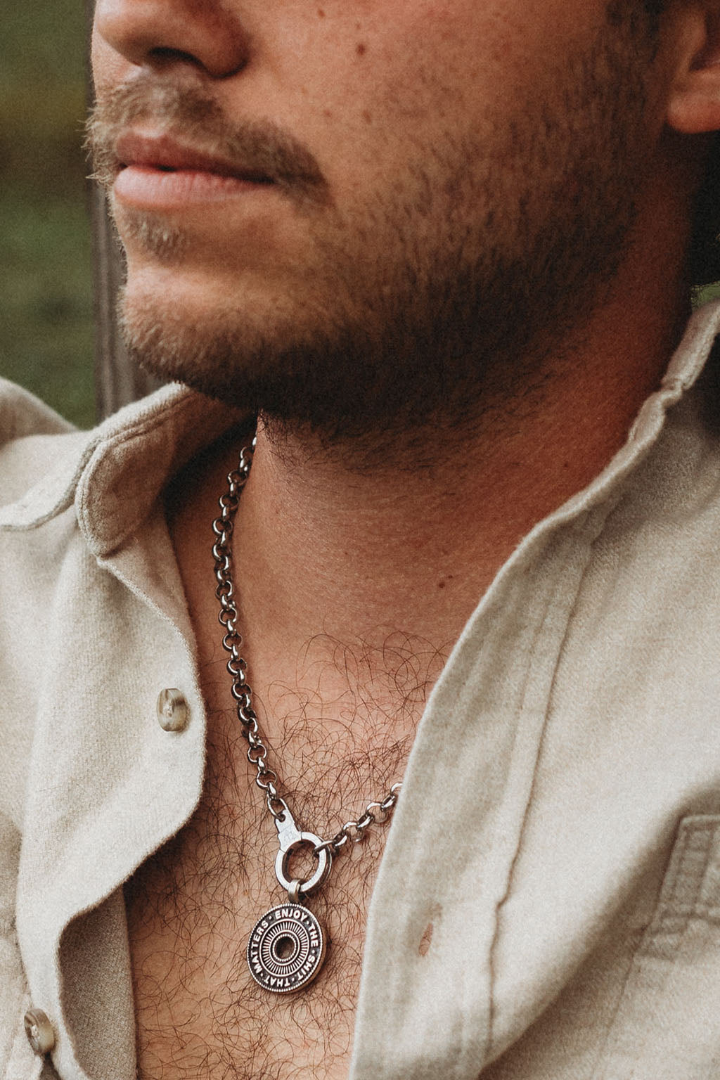 More Is More Chain Cuff Keeper Necklace