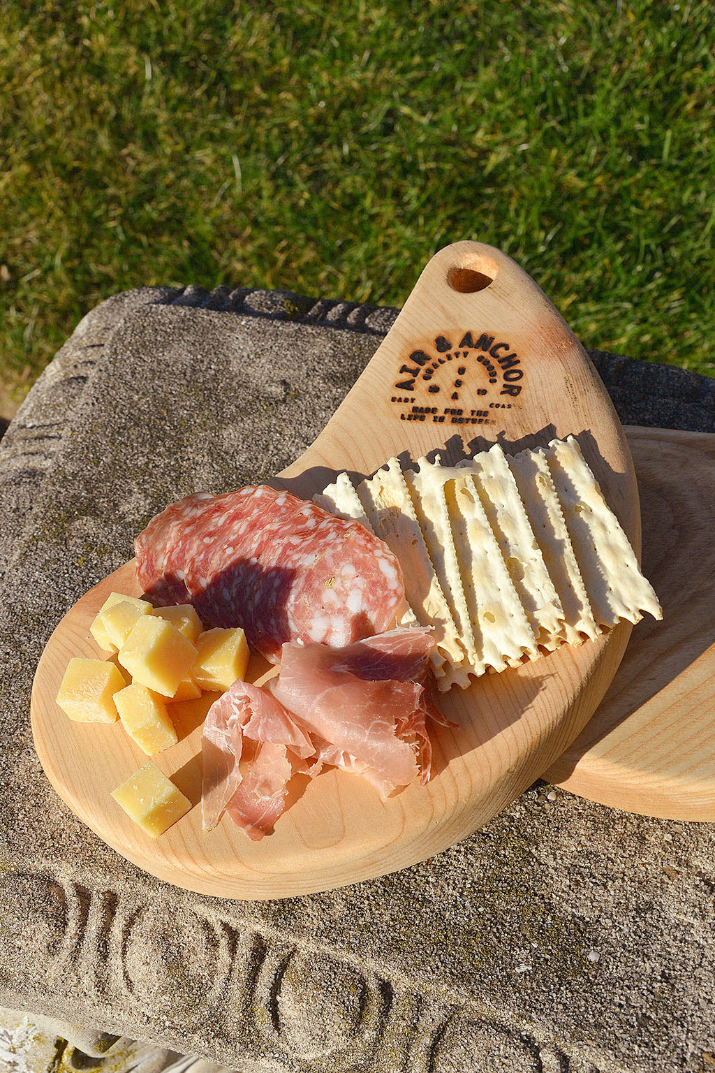Curved Ash Serving Board