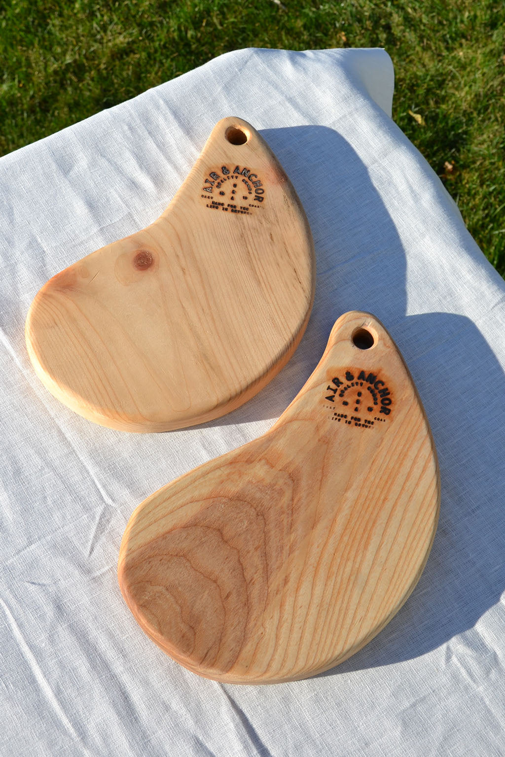 Curved Ash Serving Board