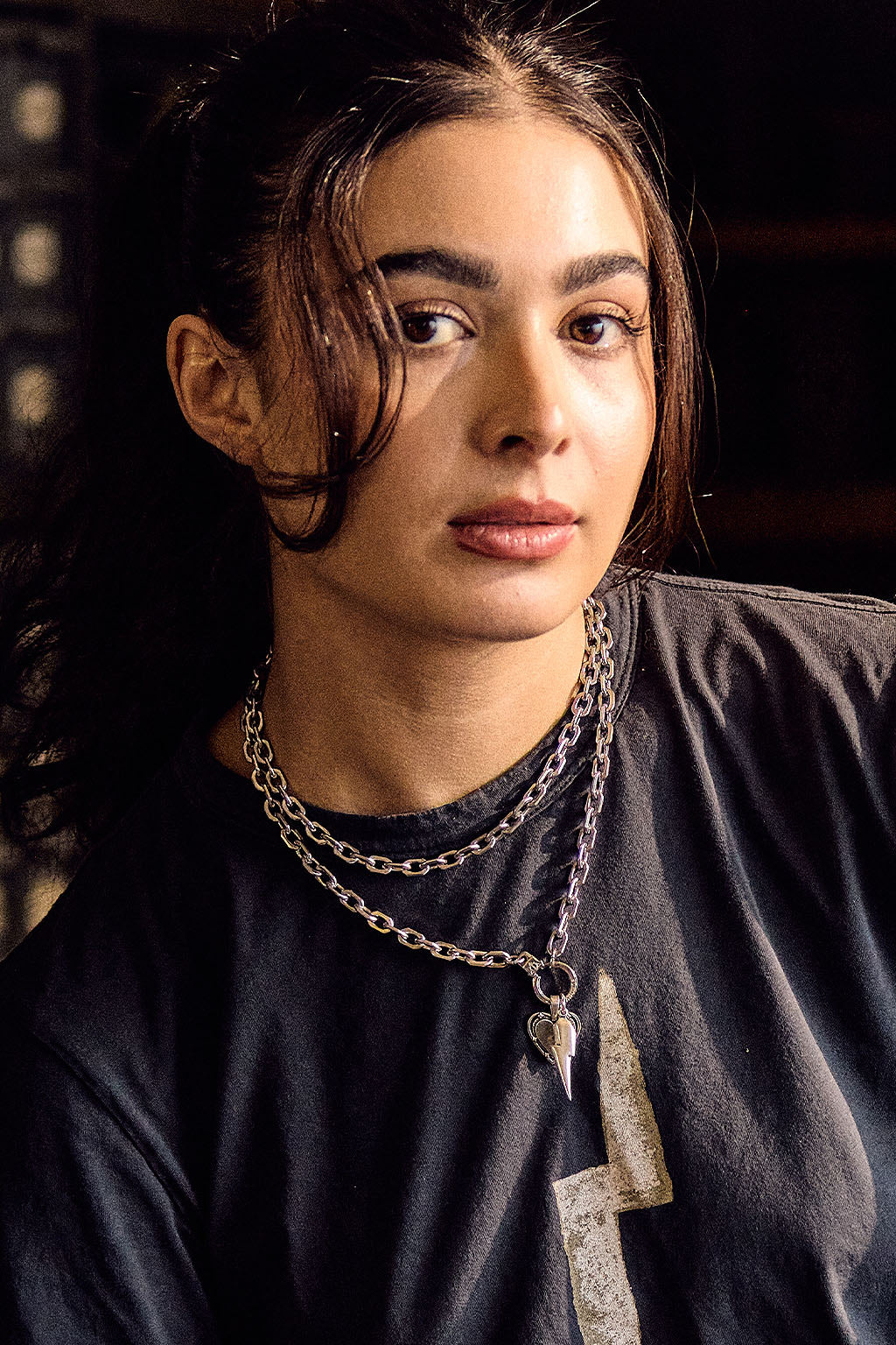 all linked up chain adjustable necklace