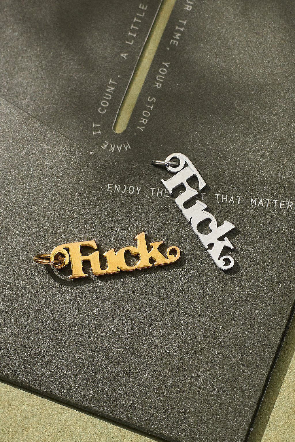 F Bomb Pendant
