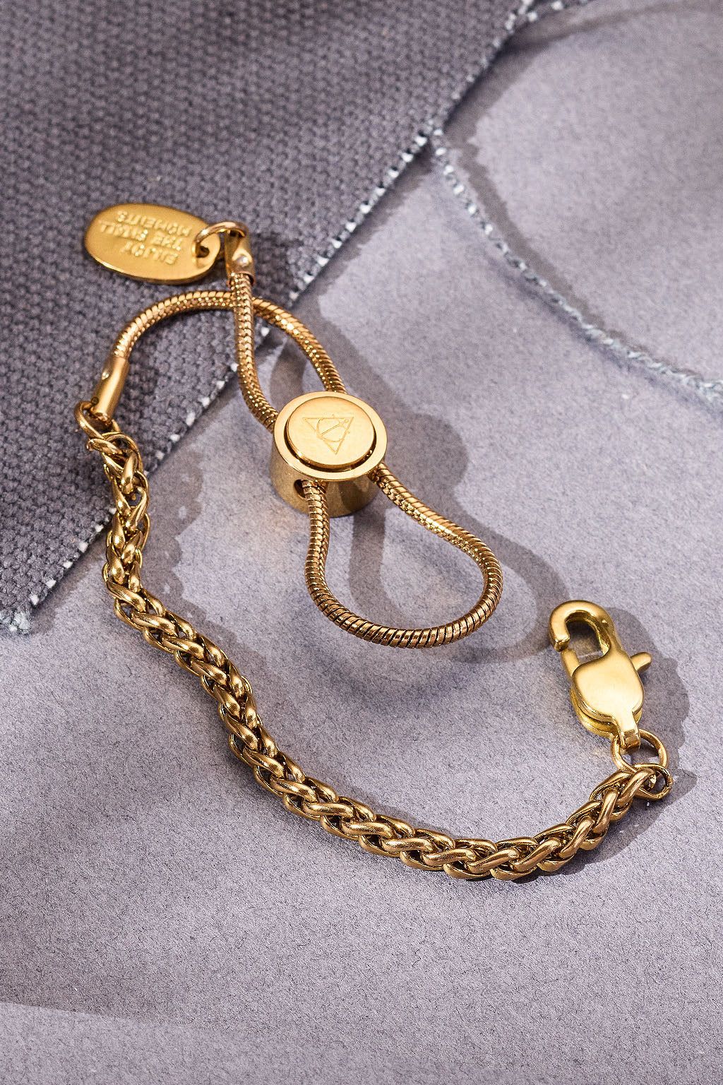 good things are coming chain adjustable bracelet