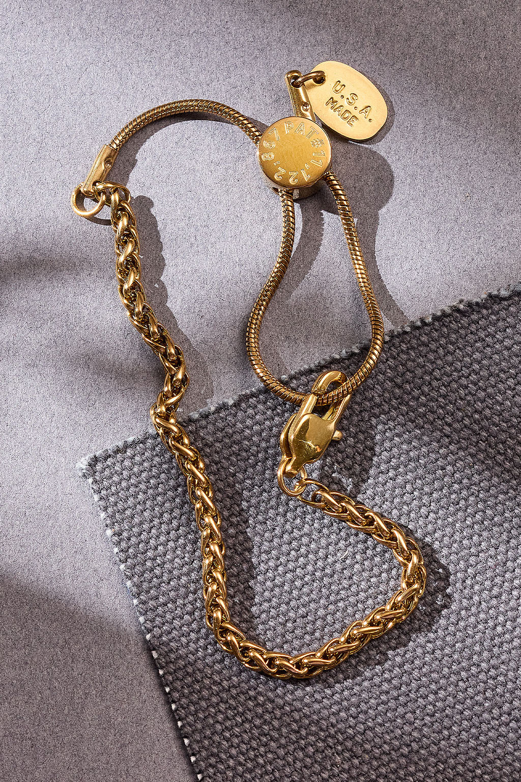good things are coming chain adjustable bracelet