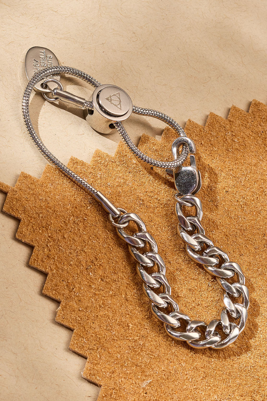 lineage chain adjustable bracelet