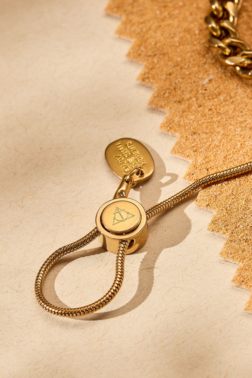lineage chain adjustable bracelet