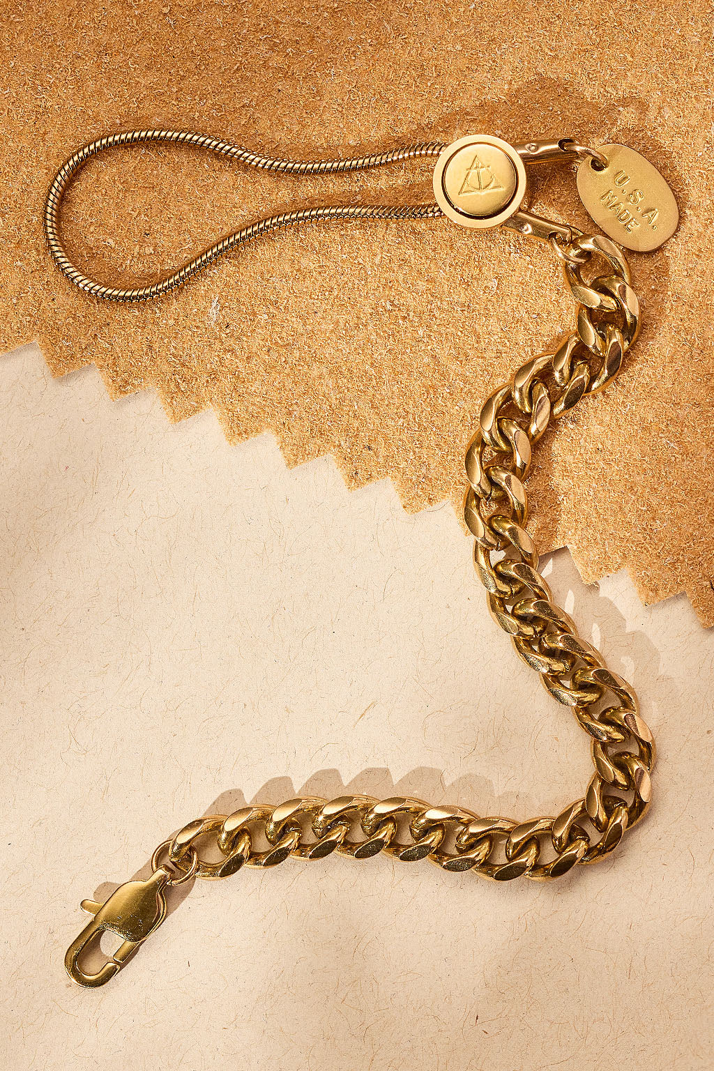 lineage chain adjustable bracelet