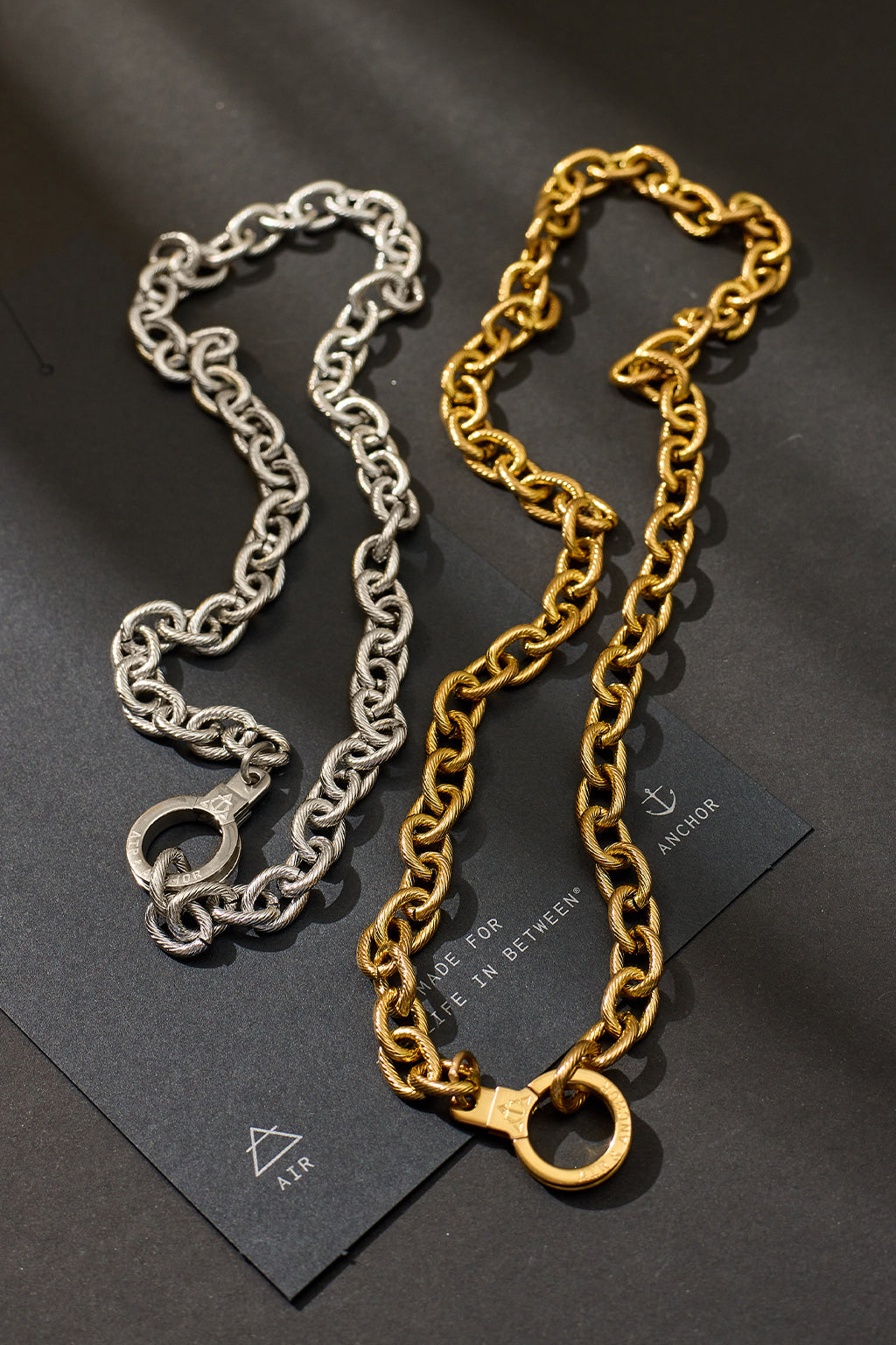 Hope Chain Cuff Keeper Necklace