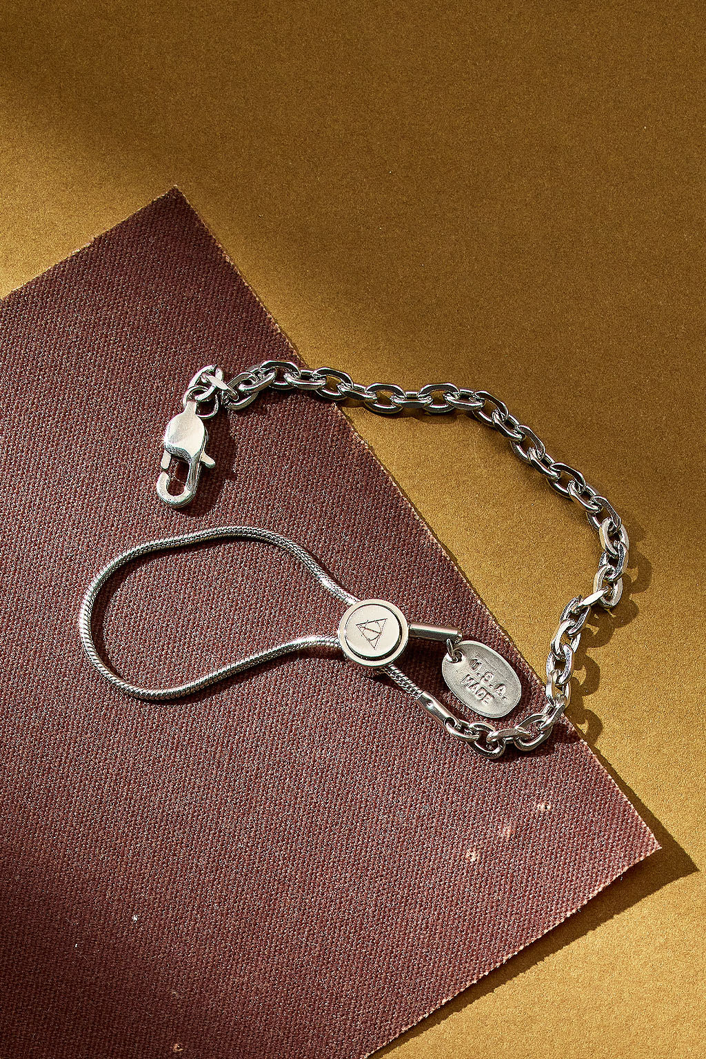 linked up close adjustable chain bracelet