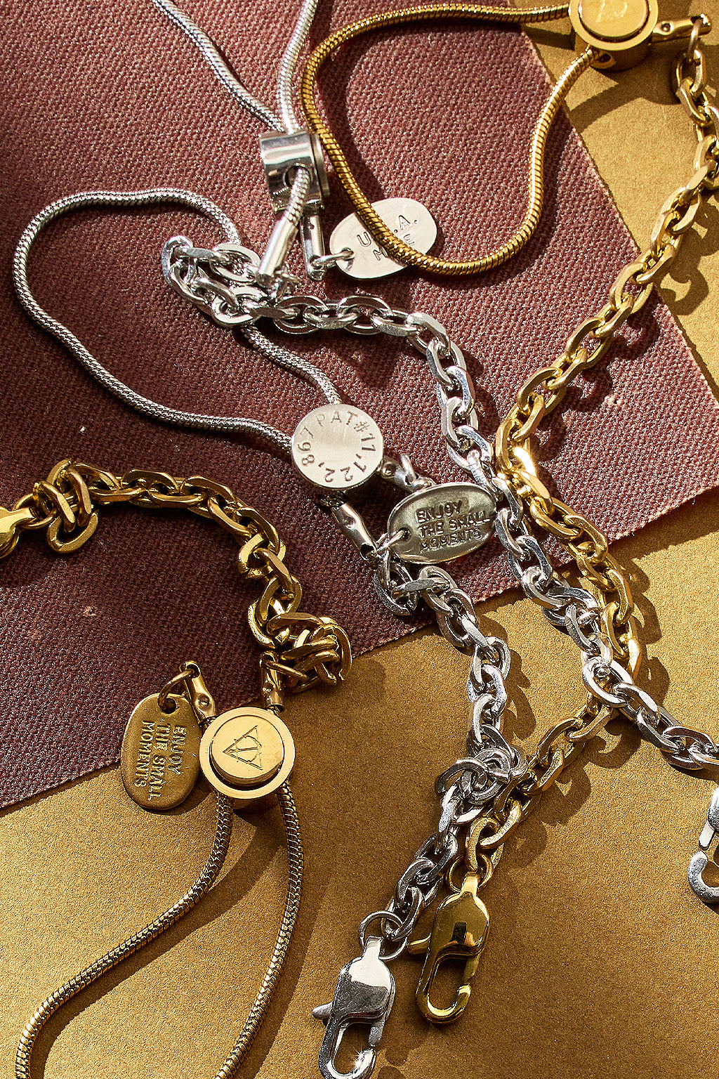 linked up close adjustable chain bracelet