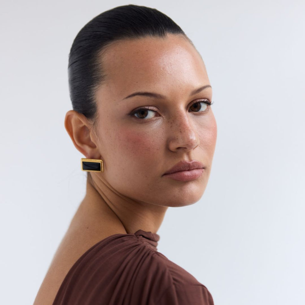 ARCHER RECTANGLE EARRINGS - image 21