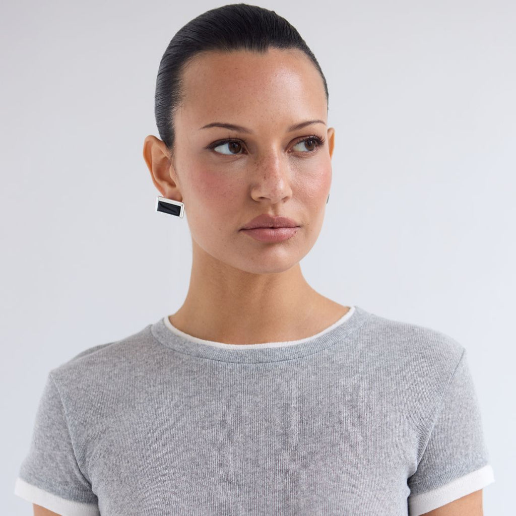 ARCHER RECTANGLE EARRINGS - image 18