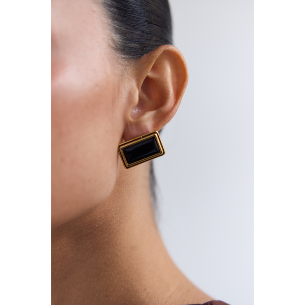 ARCHER RECTANGLE EARRINGS - image 12