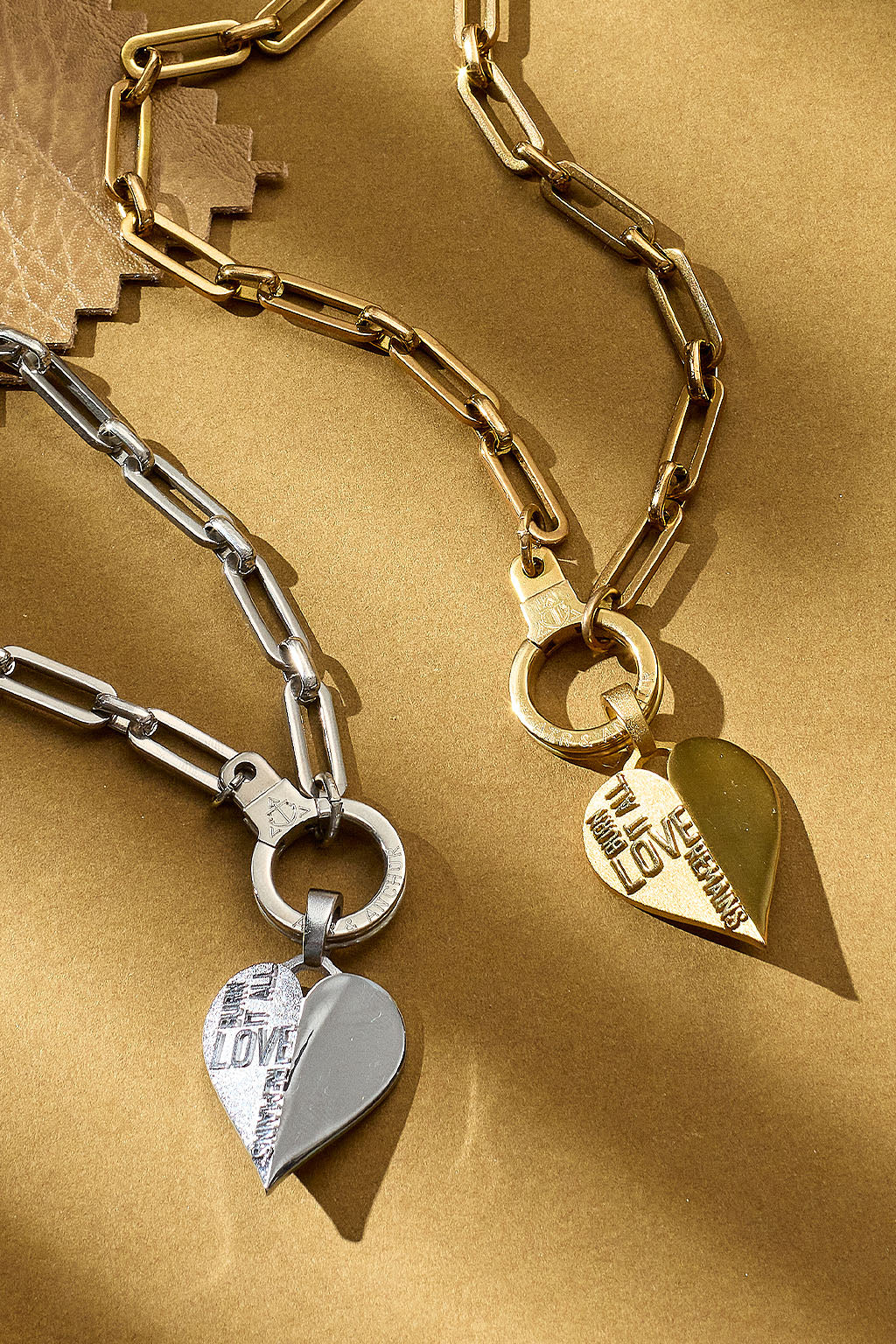 Through the Fire Heart Charm