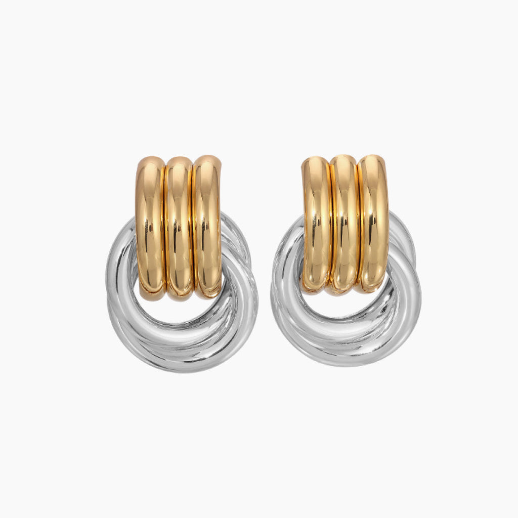 DOUBLE KNOT EARRINGS - image 2