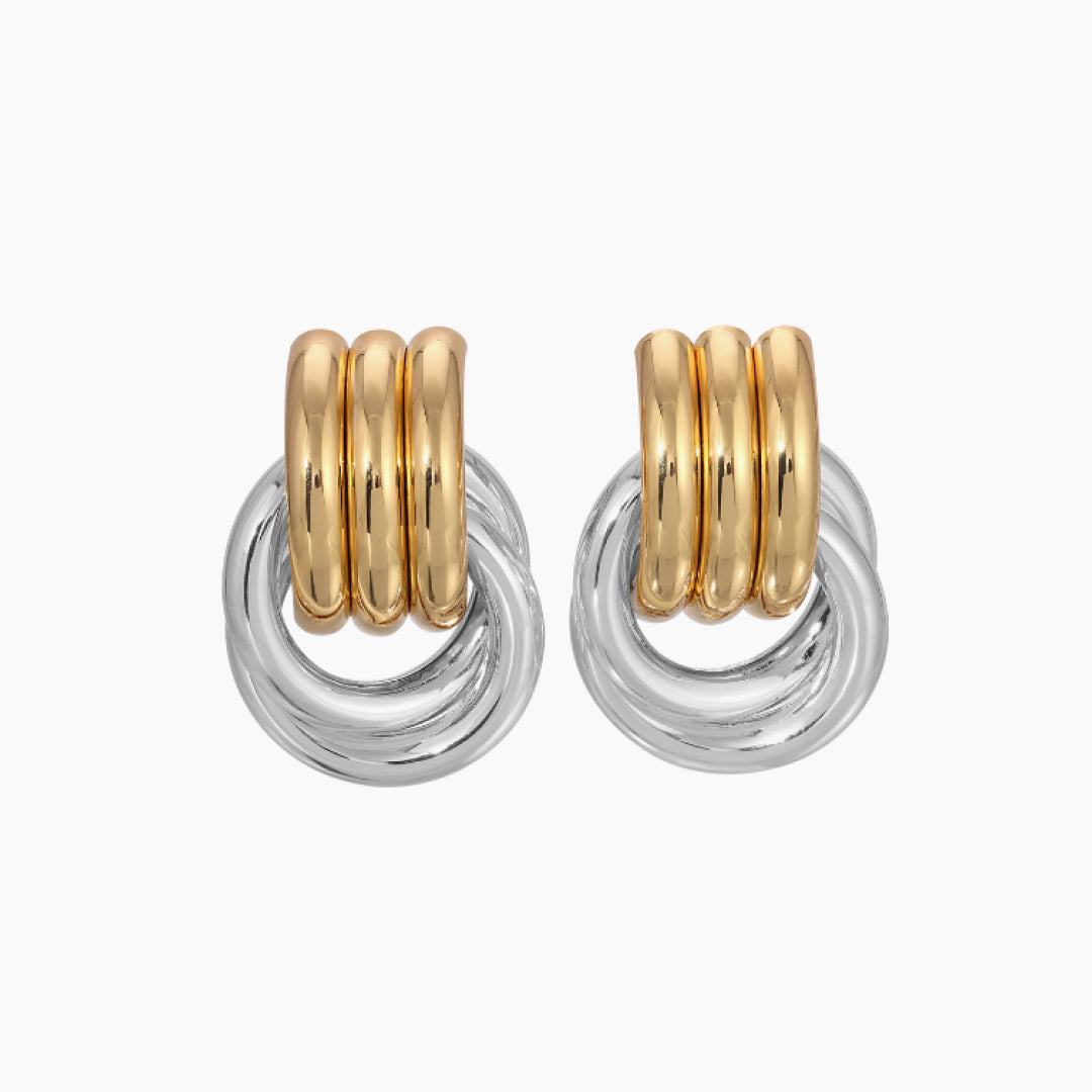 DOUBLE KNOT EARRINGS - image 2