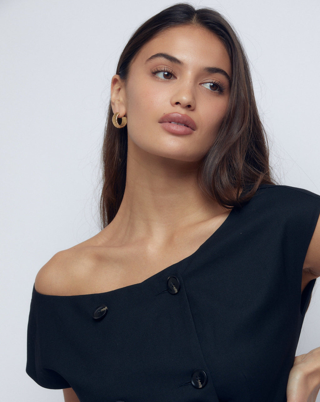 HAZE GOLD EARRINGS - image 4