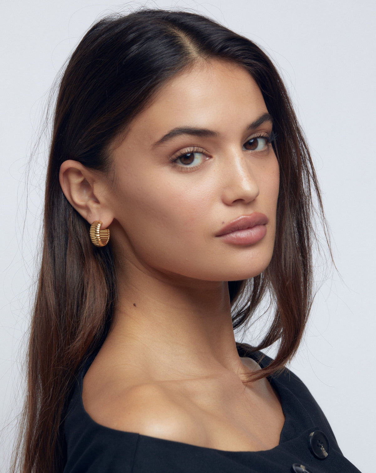 HAZE GOLD EARRINGS - image 5