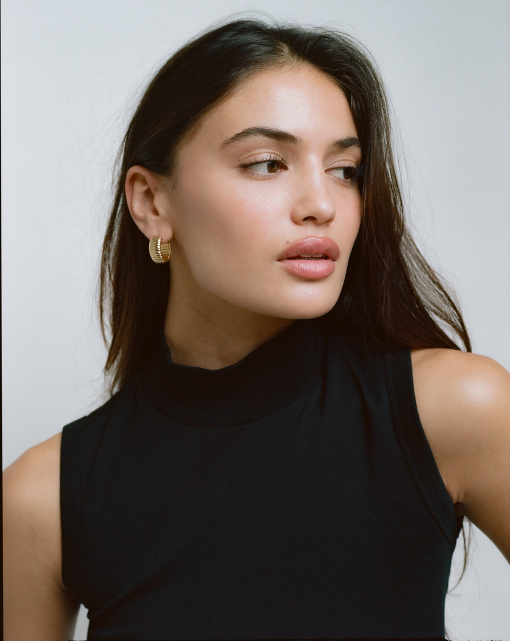 HAZE GOLD EARRINGS - image 2