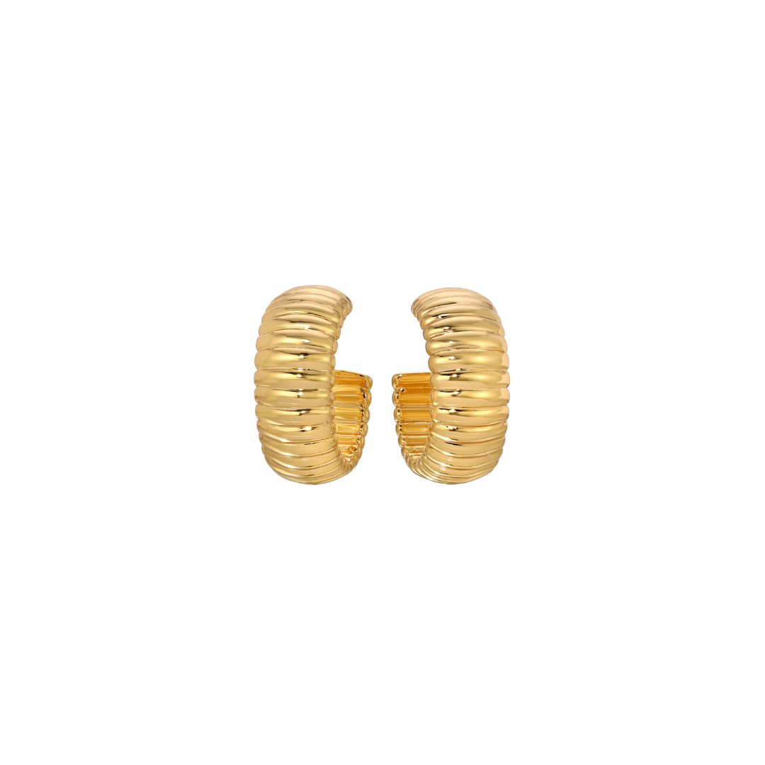 HAZE GOLD EARRINGS - image 8