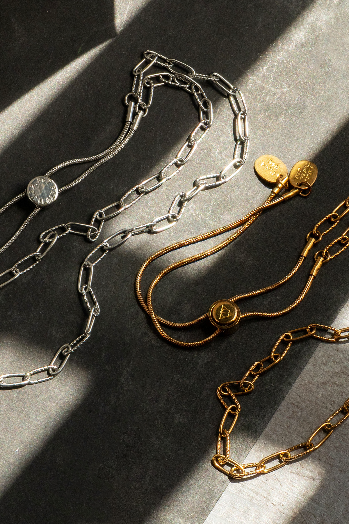 keep it together chain adjustable necklace