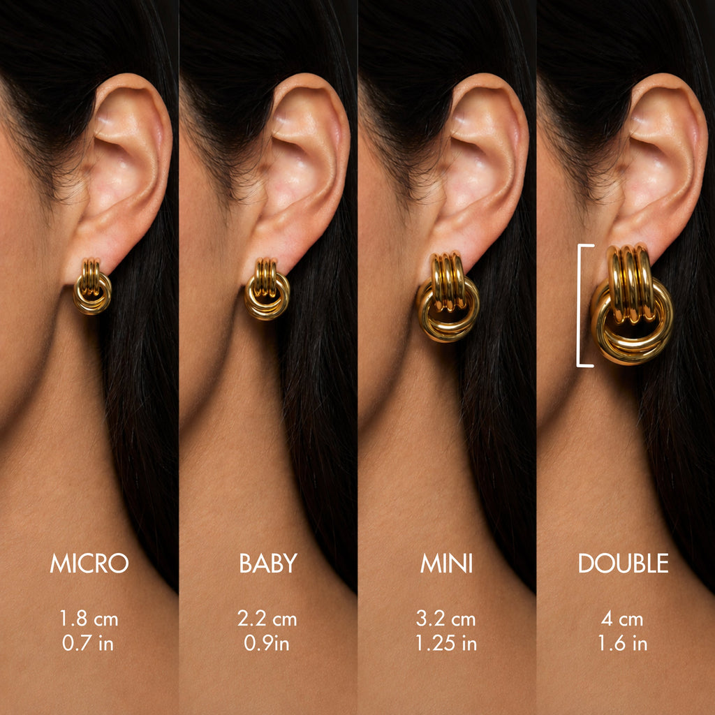 DOUBLE KNOT EARRINGS - image 20