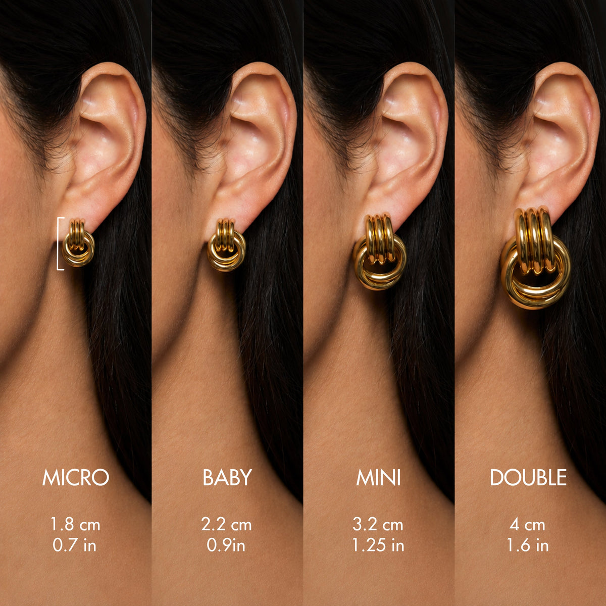 MICRO KNOT EARRINGS - image 10