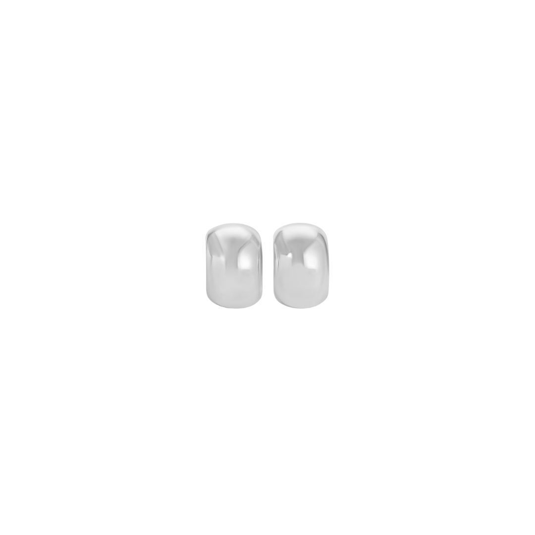 KY HOOP SMOOTH EARRINGS
