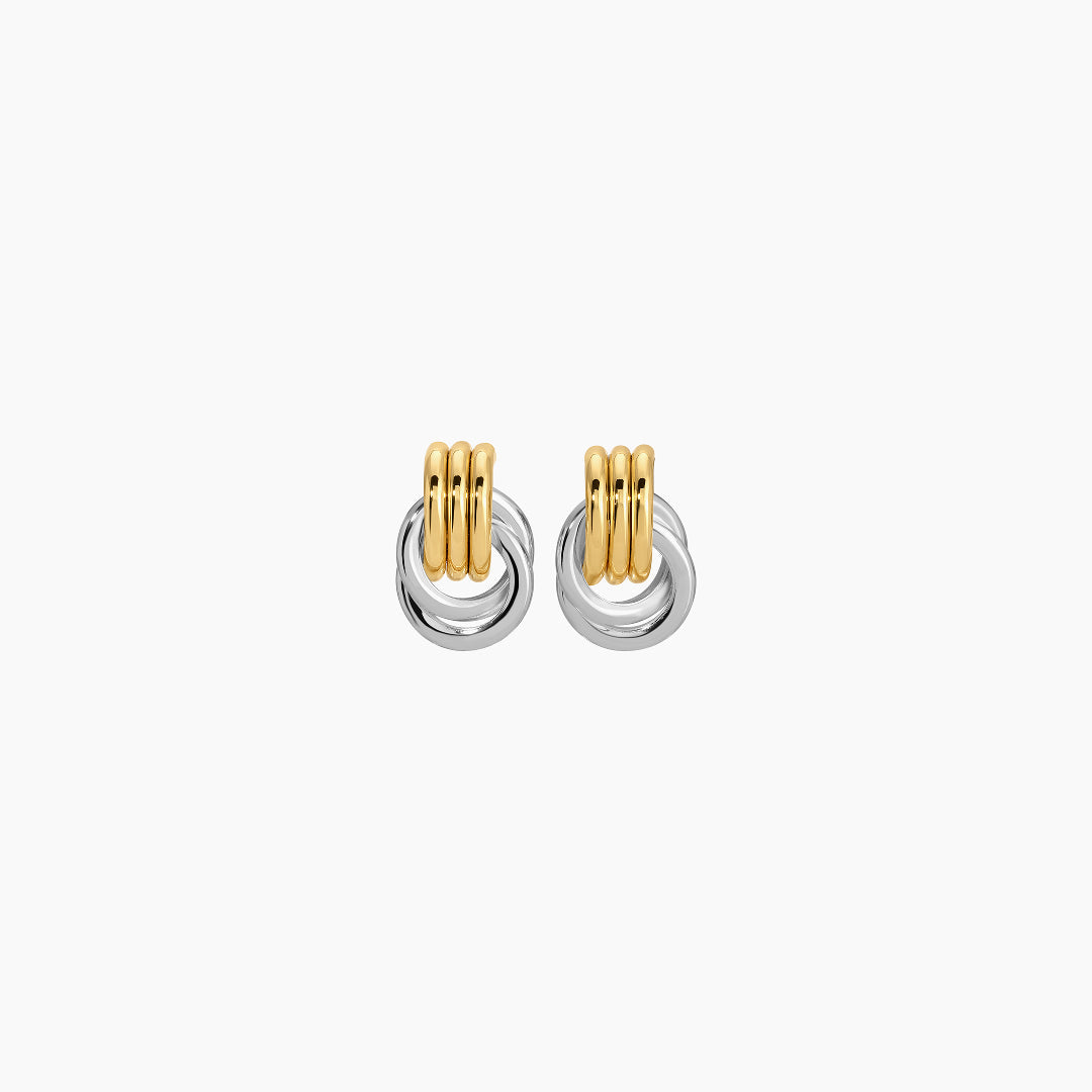 MICRO KNOT EARRINGS - image 2