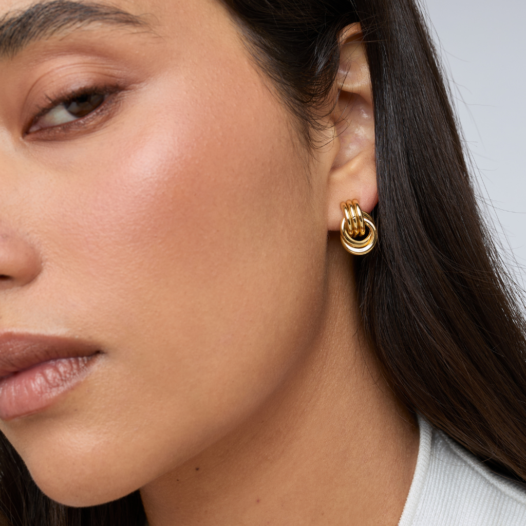 MICRO KNOT EARRINGS - image 8