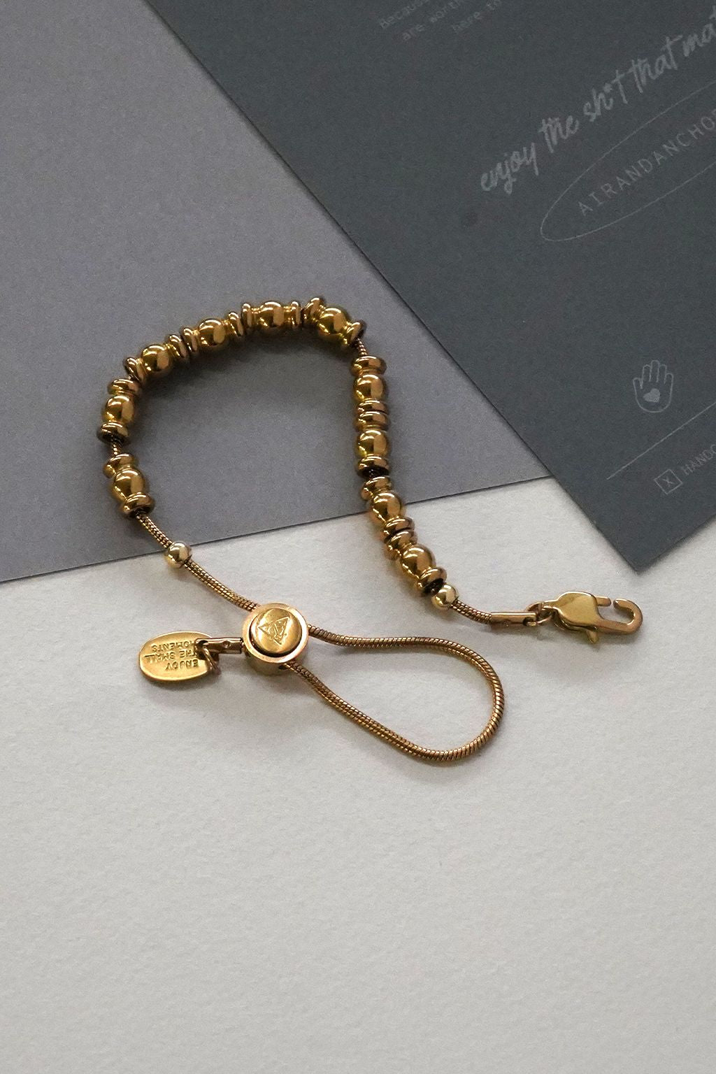 string me along adjustable bracelet