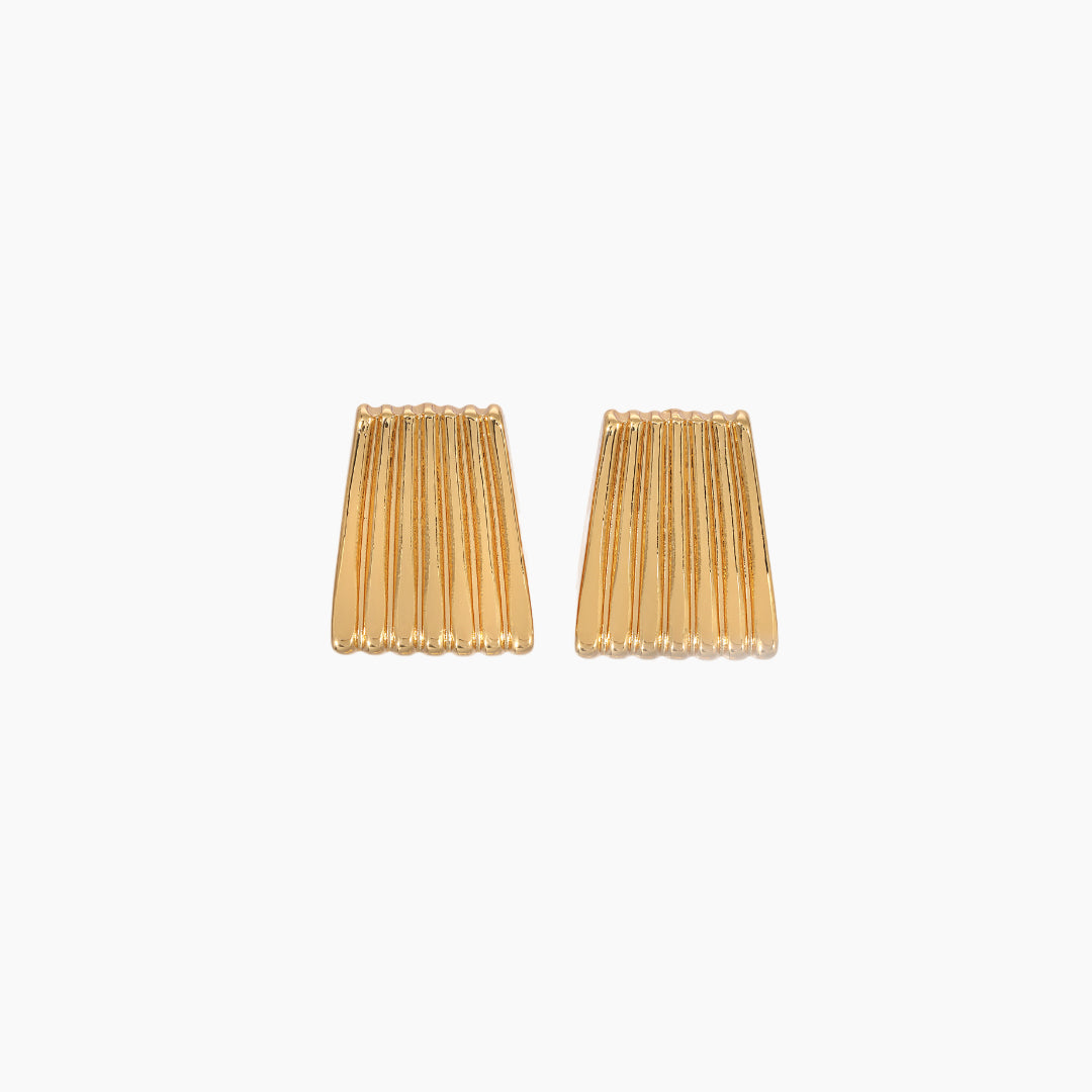 RIBBED EARRINGS - image 2
