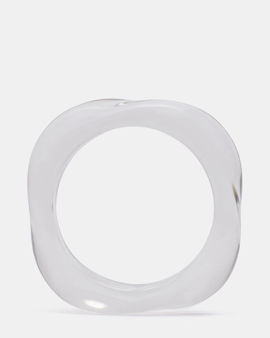 CURVED RETRO BRACELET CLEAR