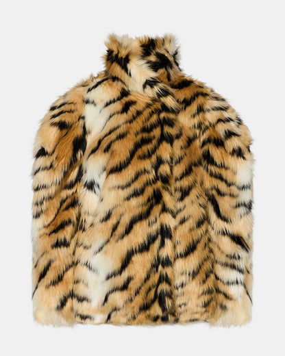 ALEXX COAT BLACK MULTI