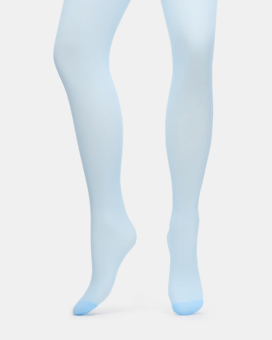 BLAIR SHEER TIGHTS LIGHT BLUE