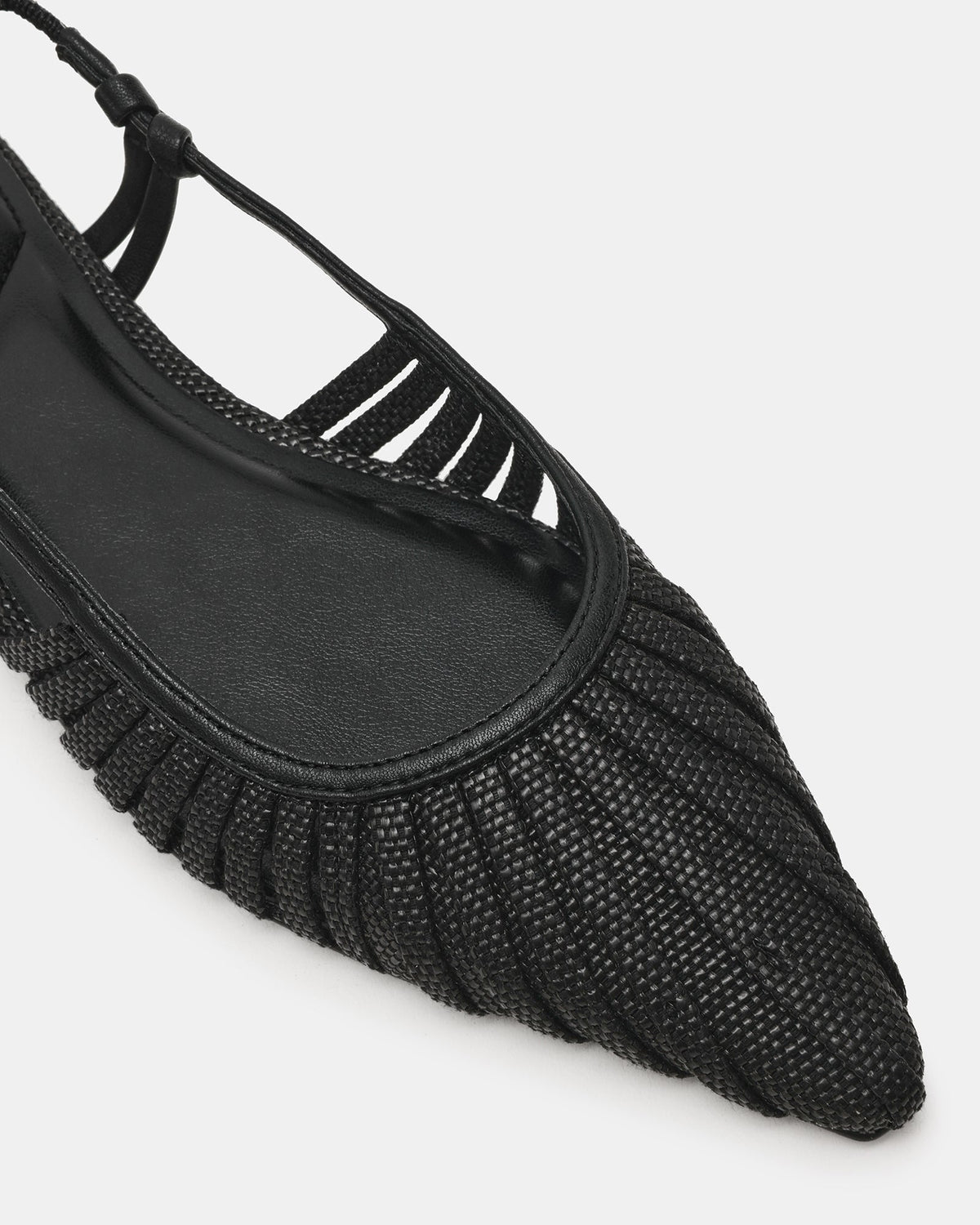 ALANDRIA BLACK RAFFIA